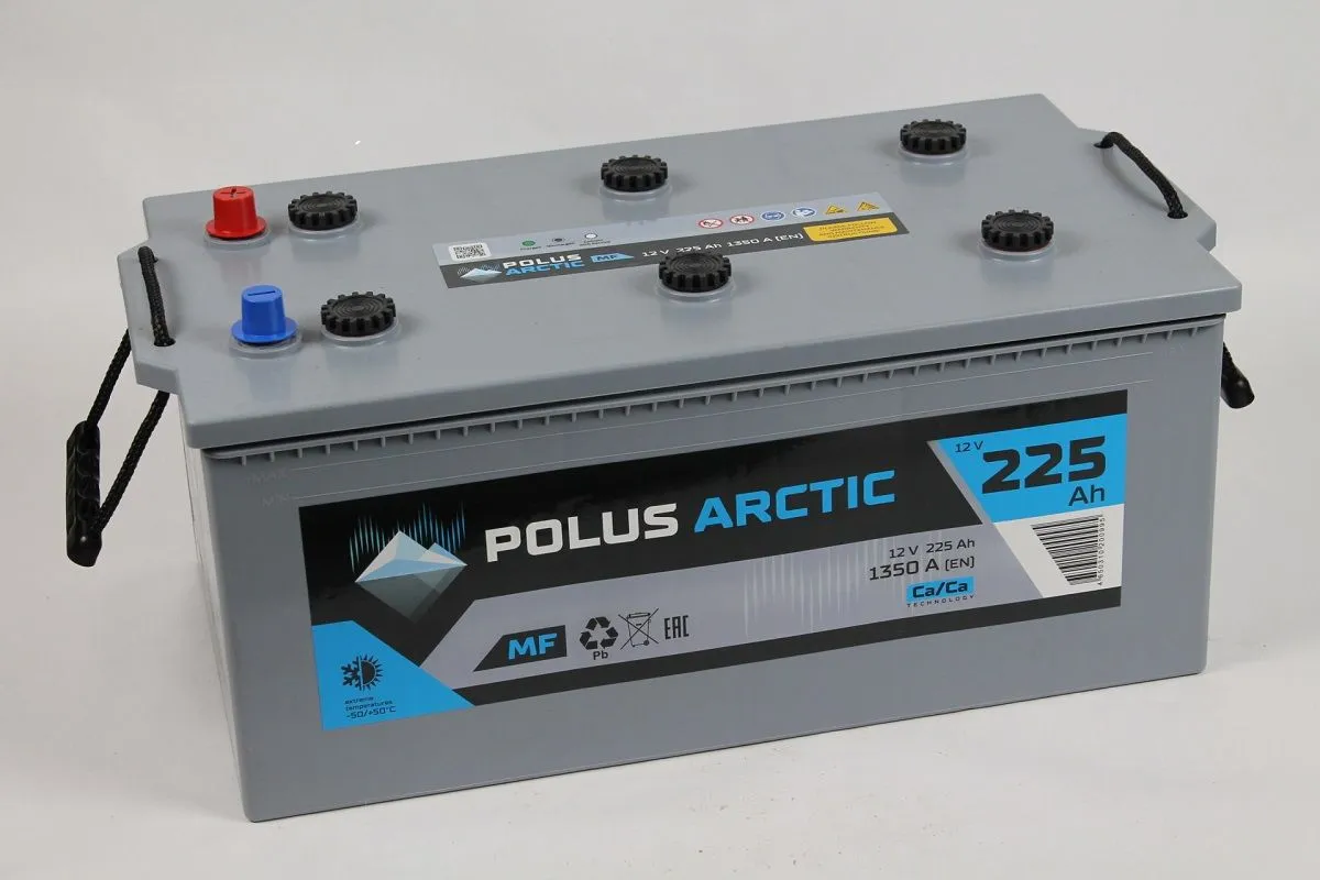 АКБ POLUS ARCTIC 6СТ-225MF евро.конус 23 680 руб.