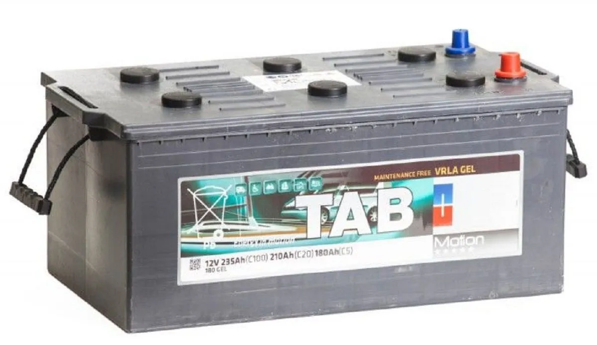 АКБ TAB Motion GEL 12V (180/210/235) евро полутяговый 77 730 руб.